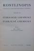 Fysiologie chemick a fysikln chemick-Rostlinopis, svazek III.