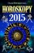 HOROSKOPY 2015